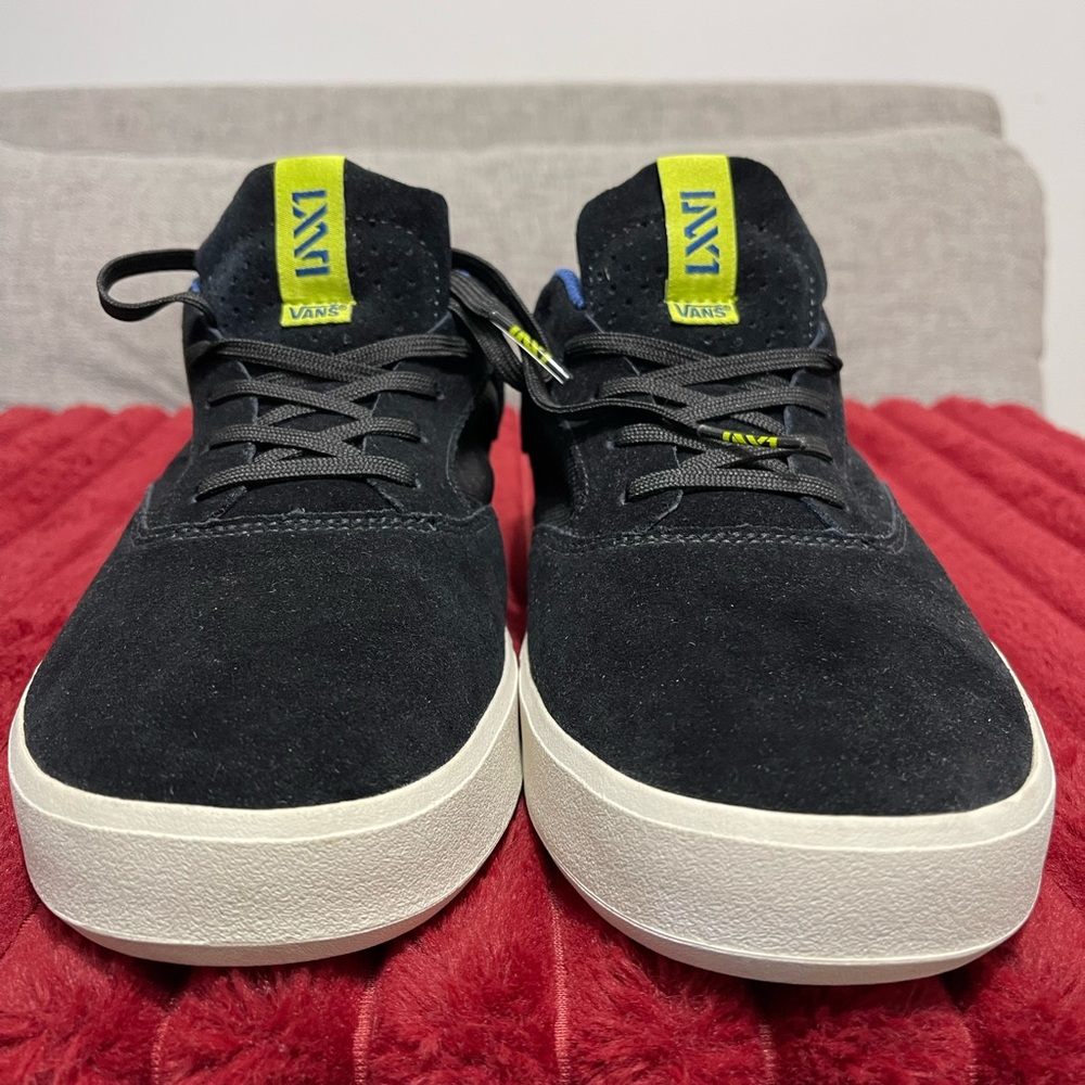 Vans AVE Knit Low (Factory Sample) — Black/Blue/Volt (Unreleased Colorway)